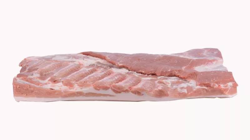 BELLY NR 2 SINGLE RIBBED RINDLESS